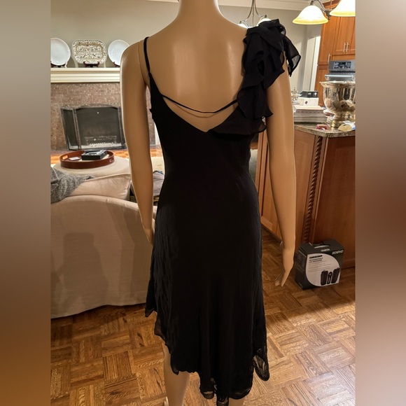 Beautiful Karen Millen dress, size 8 in 100% silk. Gorgeous appliqué. - Picture 5 of 15